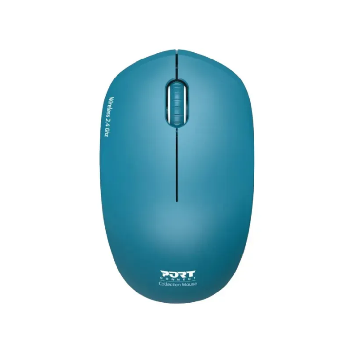 Miš Port USB-A bežični plavi