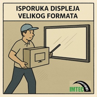 Isporuka displeja velikog formata na teritoriji BiH