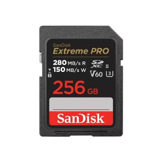 Sandisk SDXC Extreme Pro 256GB 280MB/s UHS-II V60