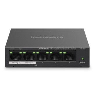 Mercusys switch 5-portni gigabitni MS105GP 4xPOE