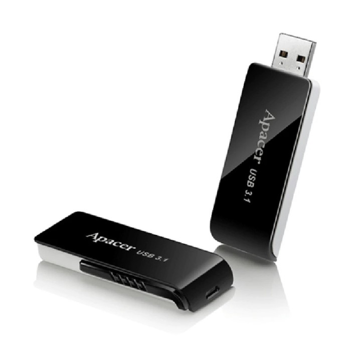 Apacer FD 128GB USB 3.1 AH350 crni