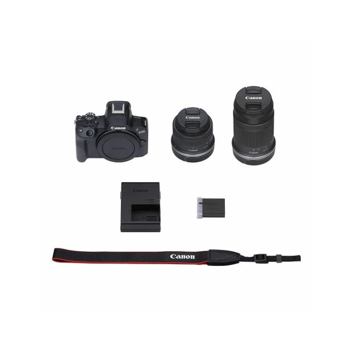 Canon EOS R50 + RF-S 18-45 + RF-S 55-210mm