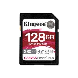Kingston Canvas React Plus 128GB UHS-II U3, SDR2V6/128GB