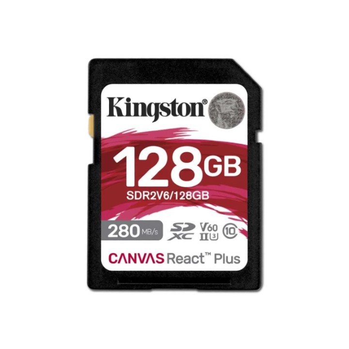Kingston Canvas React Plus 128GB UHS-II U3, SDR2V6/128GB