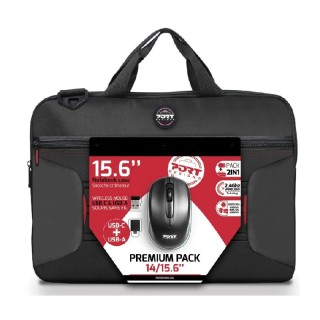 Port Design torba za laptop Premium pack 15,6'' + miš, crna